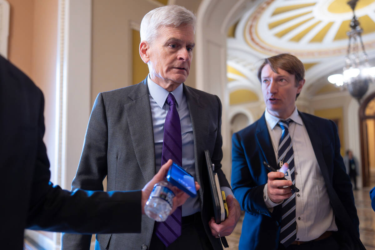 Sen. Bill Cassidy, R-La., chairman of the Senate Health, Education, Labor and Pensions (HELP) C ...