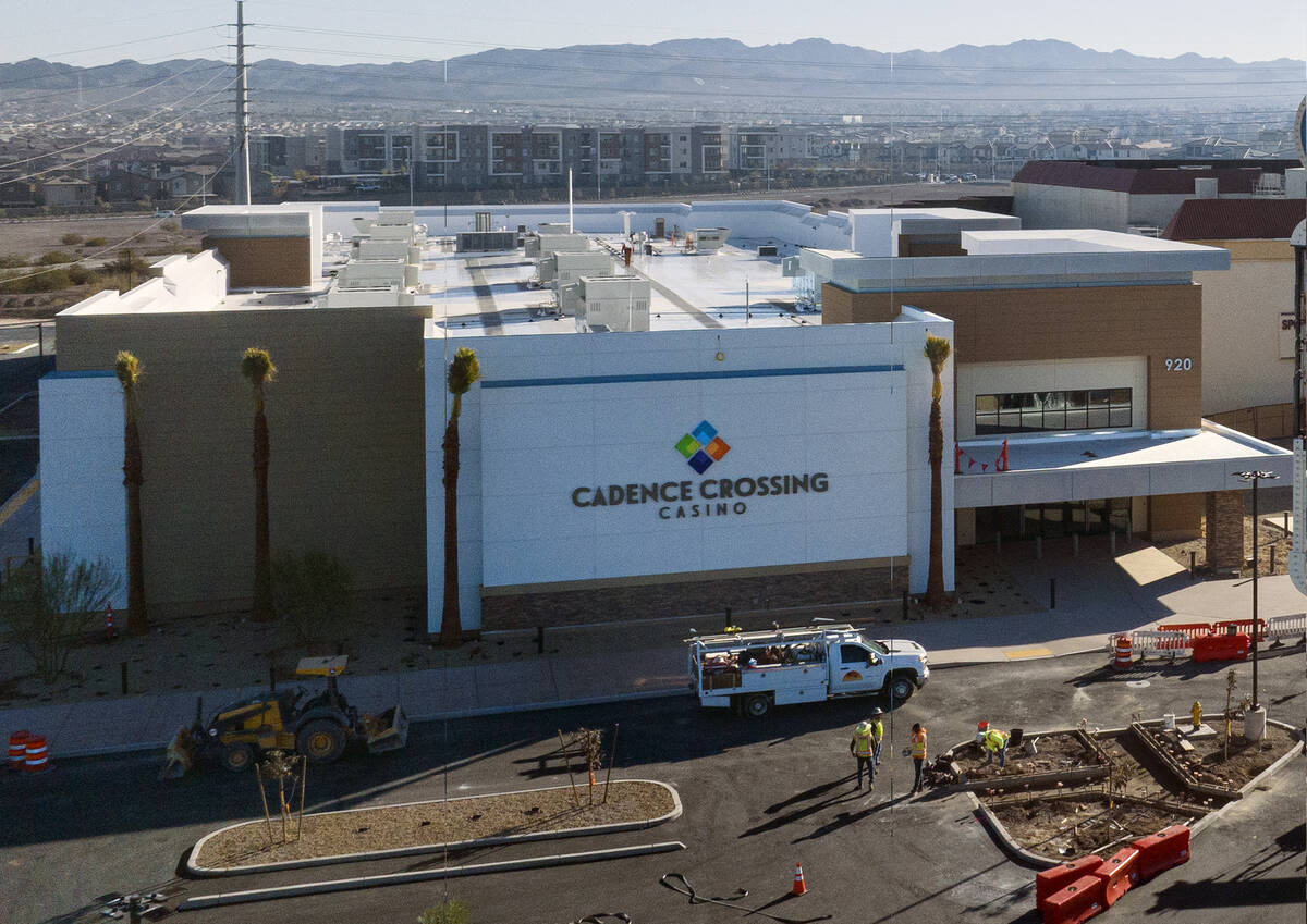 Construction is underway at Cadence Crossing casino, currently occupied by Jokers Wild, on Frid ...
