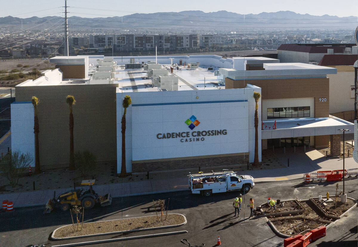 Construction is underway at Cadence Crossing casino, currently occupied by Jokers Wild, on Frid ...