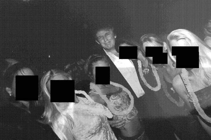 This undated, redacted photo released by Democrats on the House Oversight Committee shows Donal ...