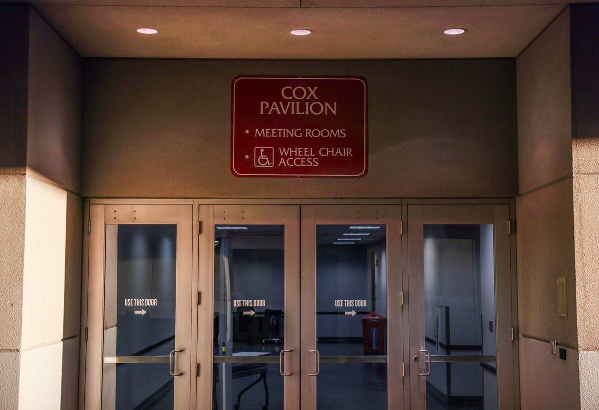 The Pavilion is photographed Monday, Dec. 15, 2025 in Las Vegas. (Benjamin Hager/Las Vegas Revi ...