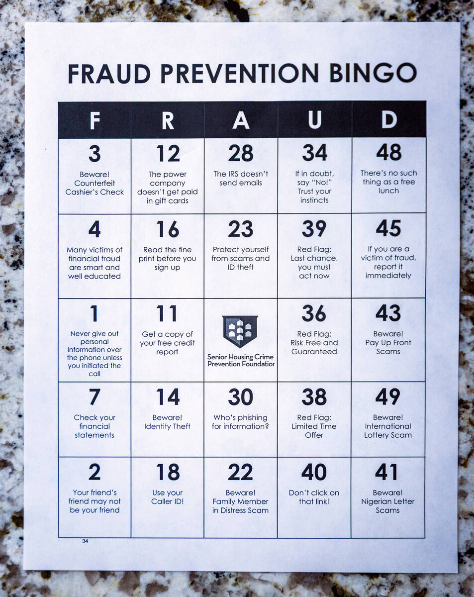 A game board with educational notes on each square as GBank partners with the Independent Commu ...