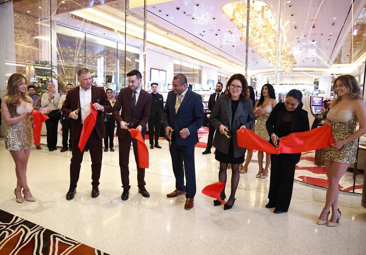 Left to Right: Dave Horn, Vice President and General Manager of Durango hotel-casino, Will Robe ...