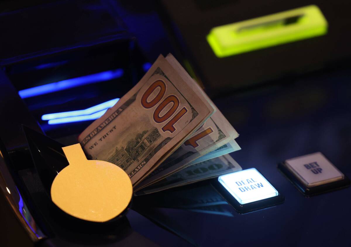Large money folds were seen openly placed on slot tops during the opening of the Durango hotel- ...