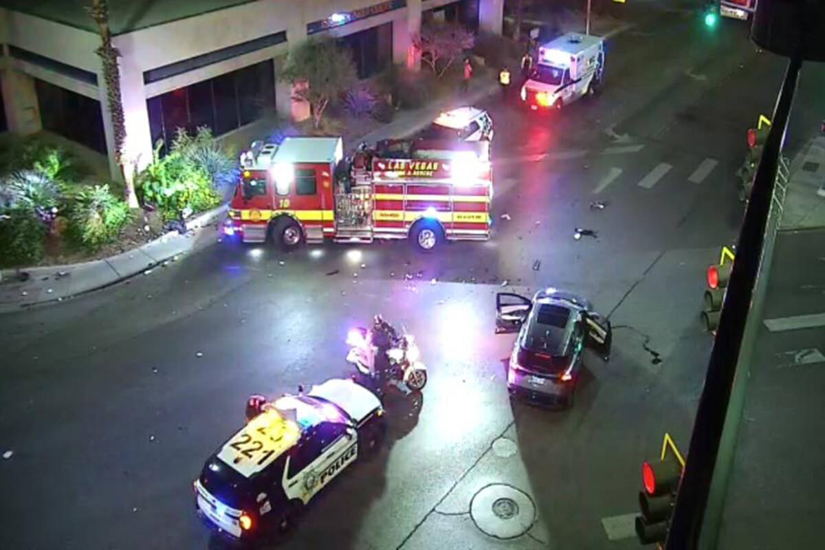 California man killed in 3rd fatal motorcycle crash in 10-hour span in Las Vegas Valley