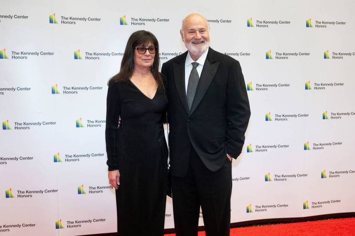 Rob Reiner and Michele Reiner arrive on the red carpet at the State Department for the Kennedy ...