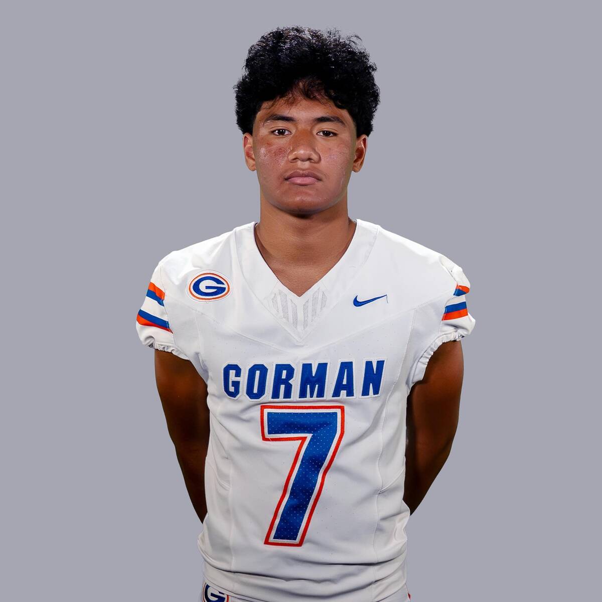 Bishop Gorman's Pesi Silva Jr. is a member of the Nevada Preps All-Southern Nevada football tea ...