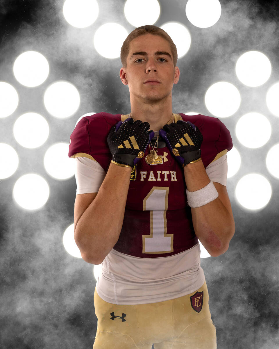 Faith Lutheran's Gavin Day is a member of the Nevada Preps All-Southern Nevada football team. ( ...