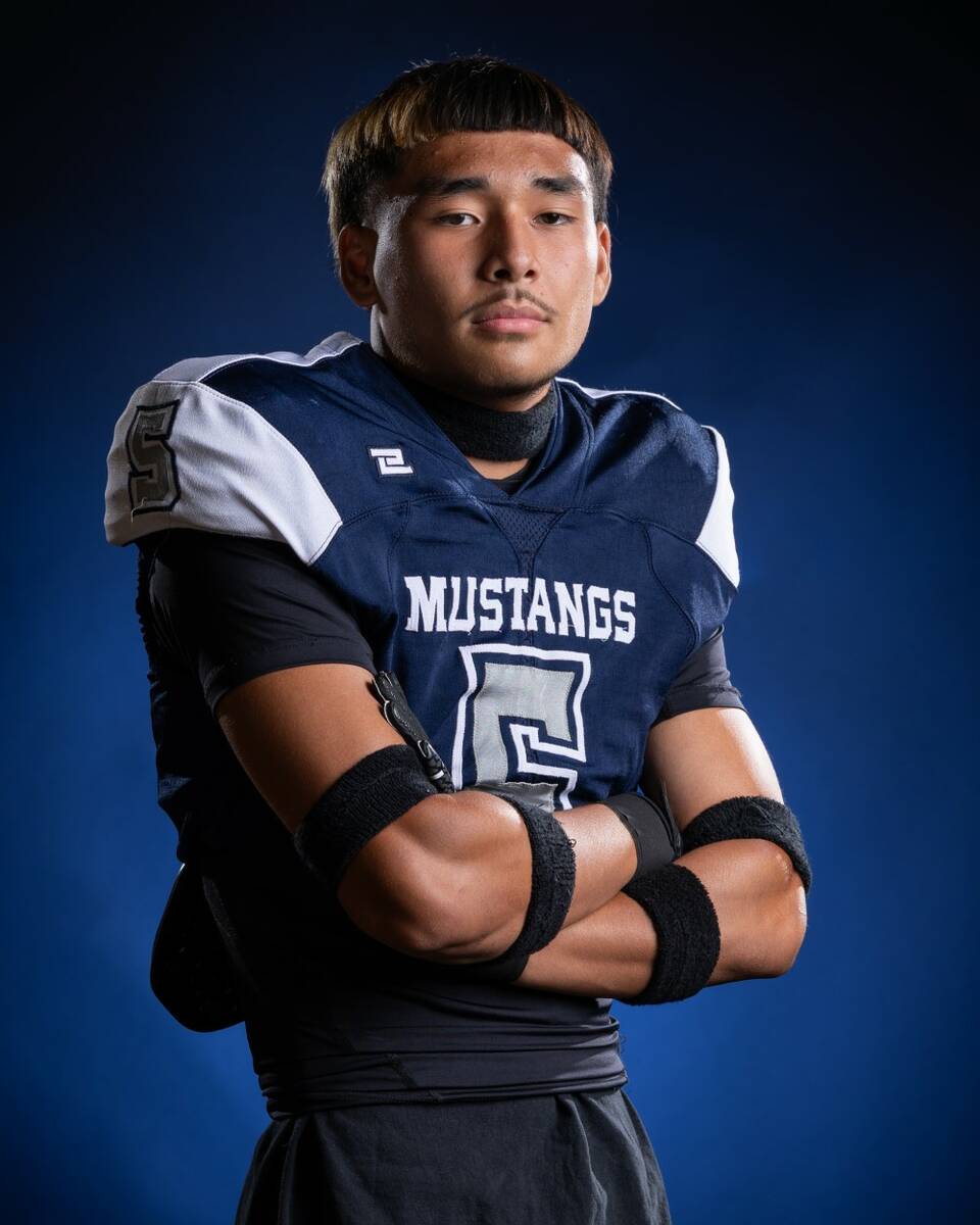 Shadow Ridge's Isaiah Ruiz is a member of the Nevada Preps All-Southern Nevada football team. ( ...