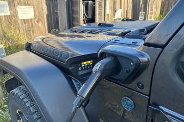 Jeep plug-in hybrid owners are frustrated after a series of recent recalls. (Chad Livengood/The ...