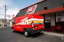 A Jack in the Box restaurant is seen in this Review-Journal file photo. (Rachel Aston/ Las Vega ...