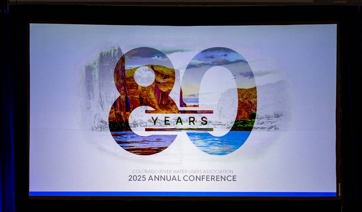 This is the 80th year of the Colorado River Water Users Association conference, currently at Ca ...
