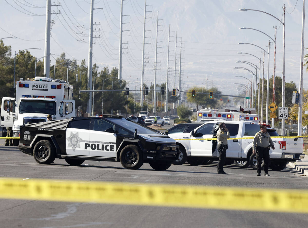 North Las Vegas police is investigating an officer involved shooting near Carey Avenue and Clay ...