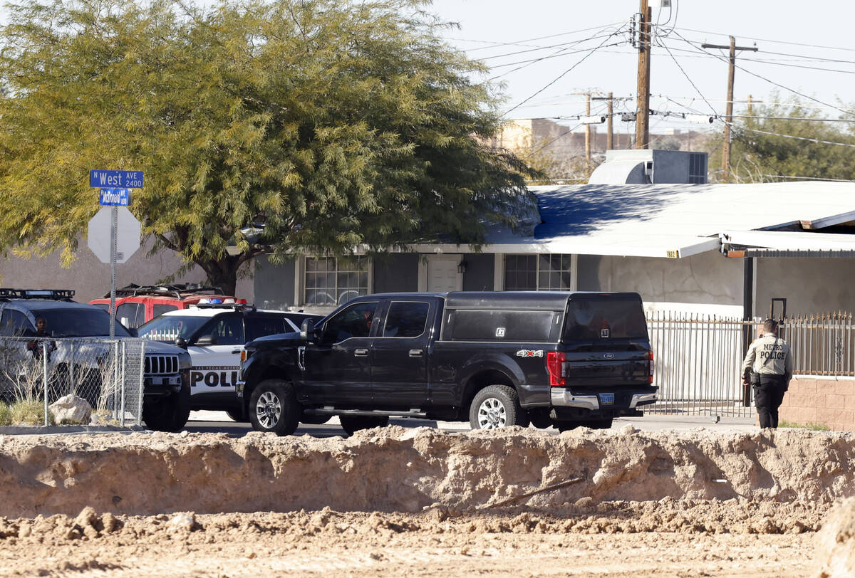 North Las Vegas police is investigating an officer involved shooting near Carey Avenue and Clay ...