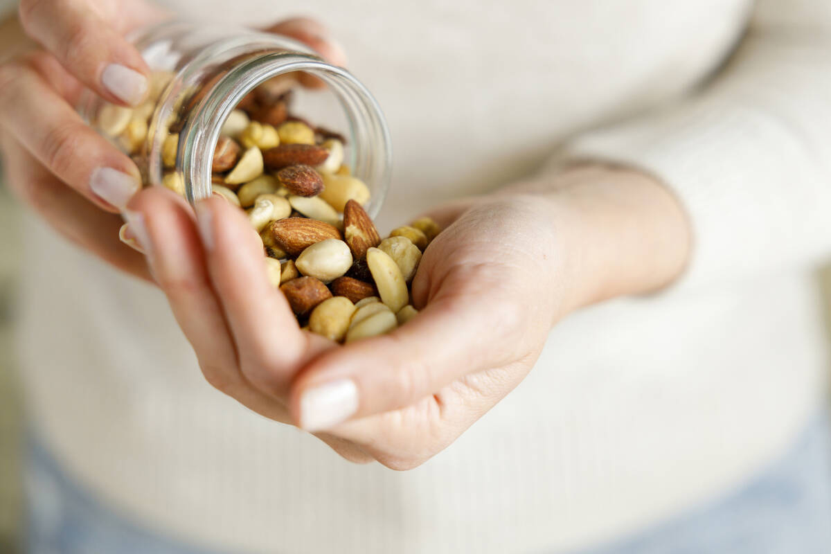Nuts are a good source of heart-healthy magnesium. (Getty Images)