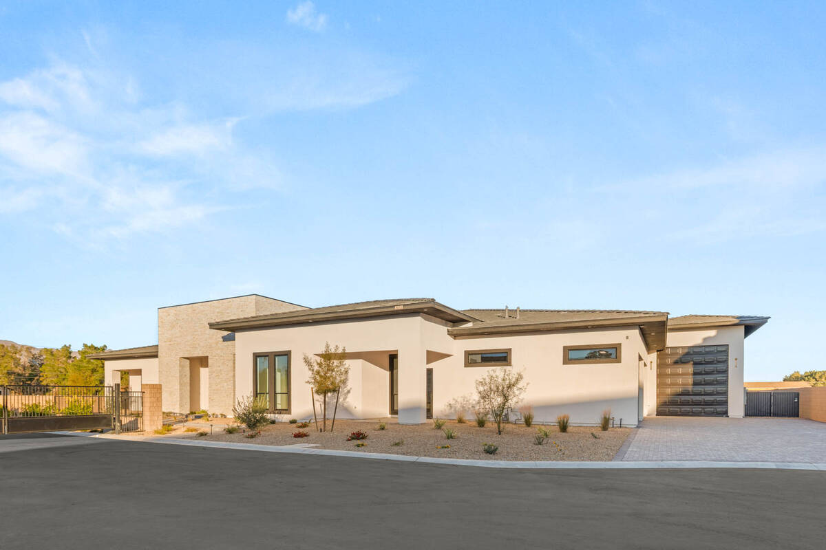 Located at 5855 Saint Ebbes Court, this is the first of eight homes located in the “ultra-pri ...