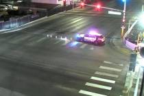 Las Vegas police are investigating an officer-involved shooting just west of the Strip on Frida ...