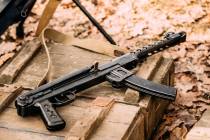 A PPS43 submachine gun is seen in a stock photo. (Getty Images)