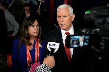 Former Vice President Mike Pence. (AP Photo/Morry Gash)