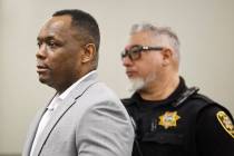 Maurice Washington appears during a plea hearing at the Regional Justice Center Monday, Dec. 22 ...