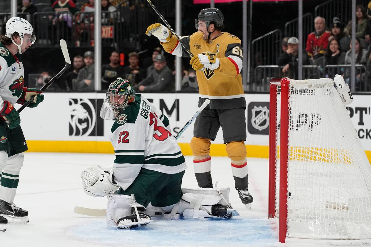 Golden Knights fall behind early, lose to Wild | Golden Knights | Sports