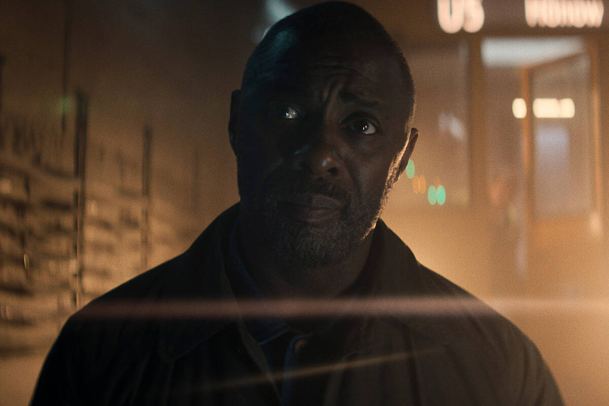 Idris Elba in "Hijack," now streaming on Apple TV.
