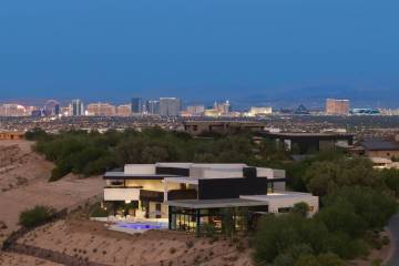 Located in The Summit Club at 11588 Stardust Drive, this sprawling mansion “checks a lot of b ...