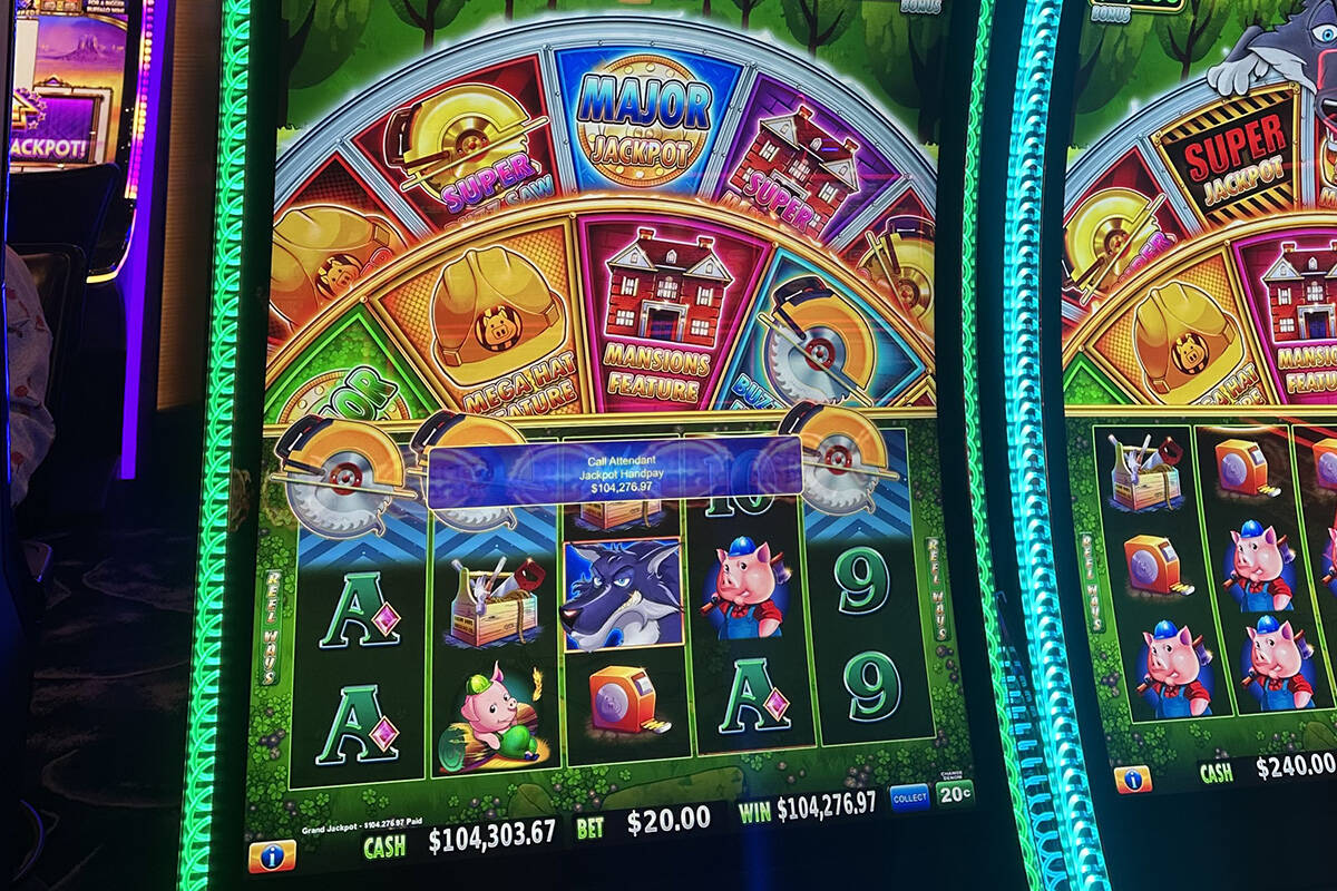 Brett C. of Nebraska won $104,277 on a Huff N’ Even More Puff slot machine Friday, Jan. 2, 20 ...