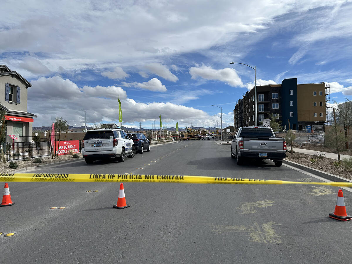 ‘This guy is not playing’: Henderson police ID man accused of stealing construction vehicle before officer shooting