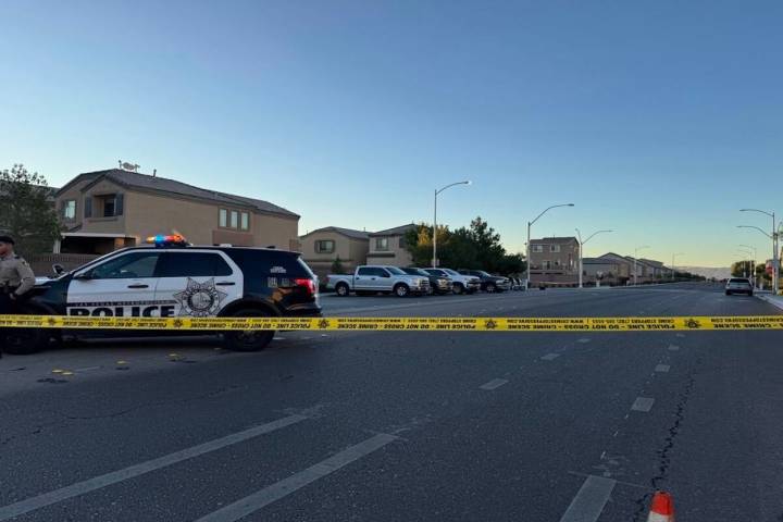 Homicide detectives with Las Vegas police are investigating a deadly crash in the southwest val ...