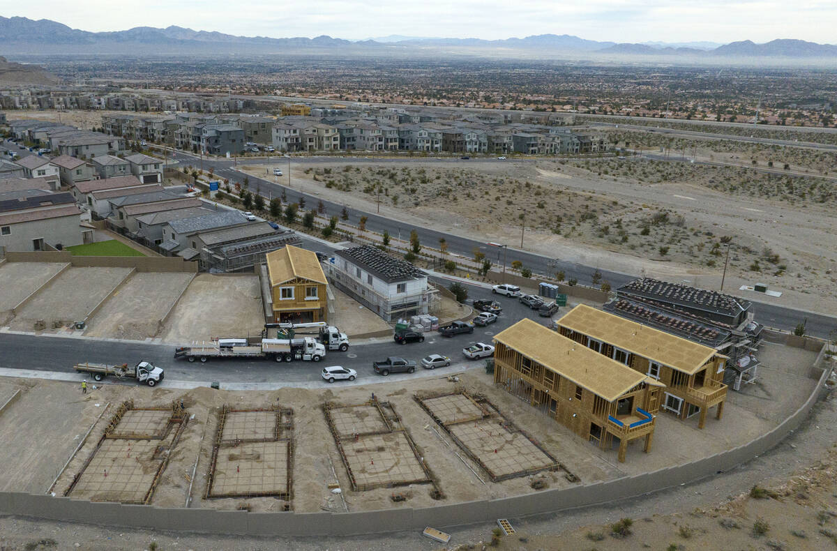 Las Vegas-area communities among top sellers for builders last year