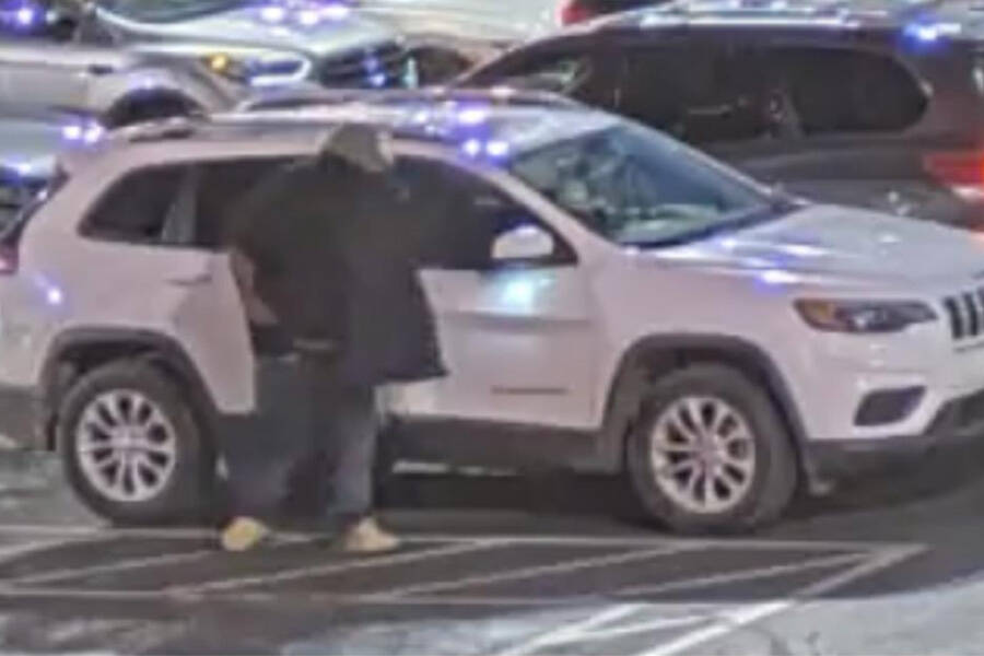 This is a suspect that police say was involved in a bank robbery Thursday, Jan. 8, 2026, in Nor ...