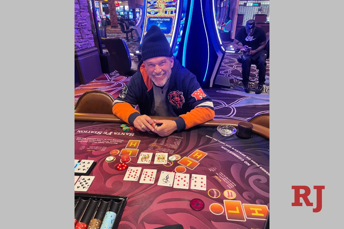 A player drew a seven-card straight flush to win $445,388 progressive jackpot Thursday, Jan. 22 ...