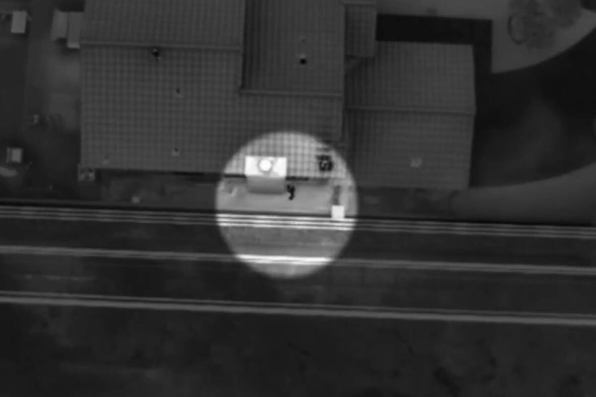 A screenshot from a video posted to X by the Metropolitan Police Department shows how the depar ...