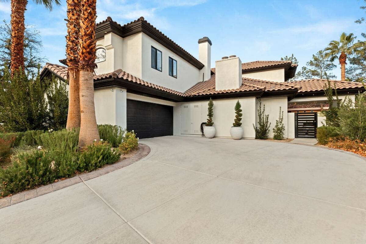 Located at 9013 Night Owl Ct., this Eagle Hills home is listed for $3.75 million. With two bedr ...