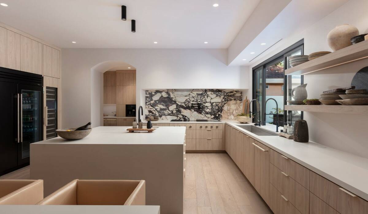 Located at 9013 Night Owl Ct., this Eagle Hills home is listed for $3.75 million. With two bedr ...