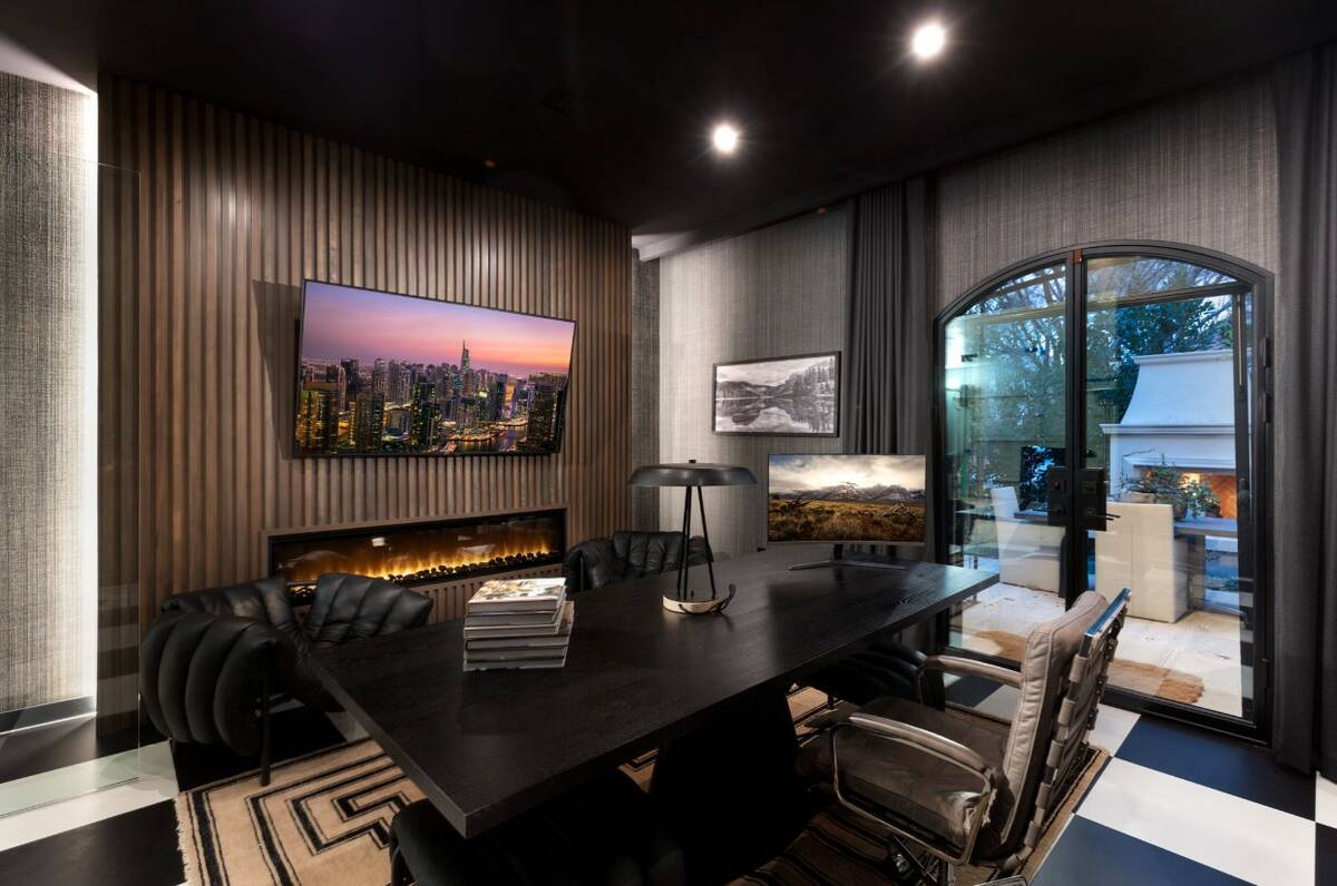 Located at 9013 Night Owl Ct., this Eagle Hills home is listed for $3.75 million. With two bedr ...