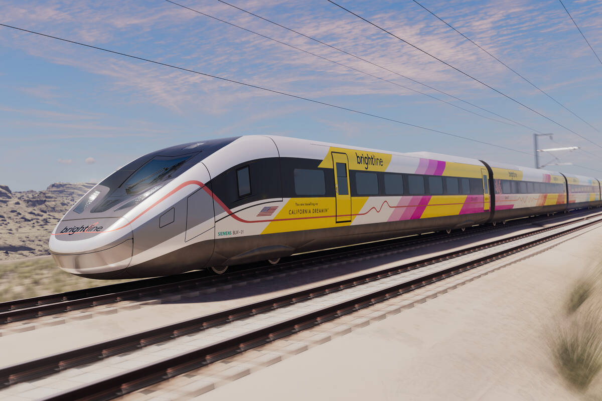 Brightline West aims to have Las Vegas station, trains in Southern Nevada in ‘28