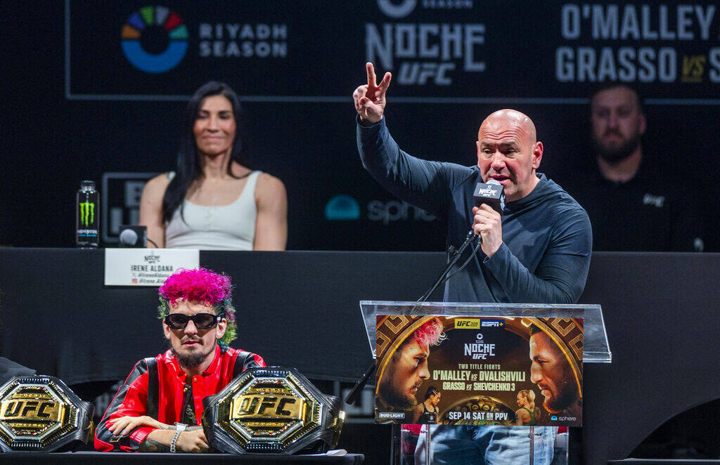 Hill: Monumental week ahead for Dana White in MMA, boxing