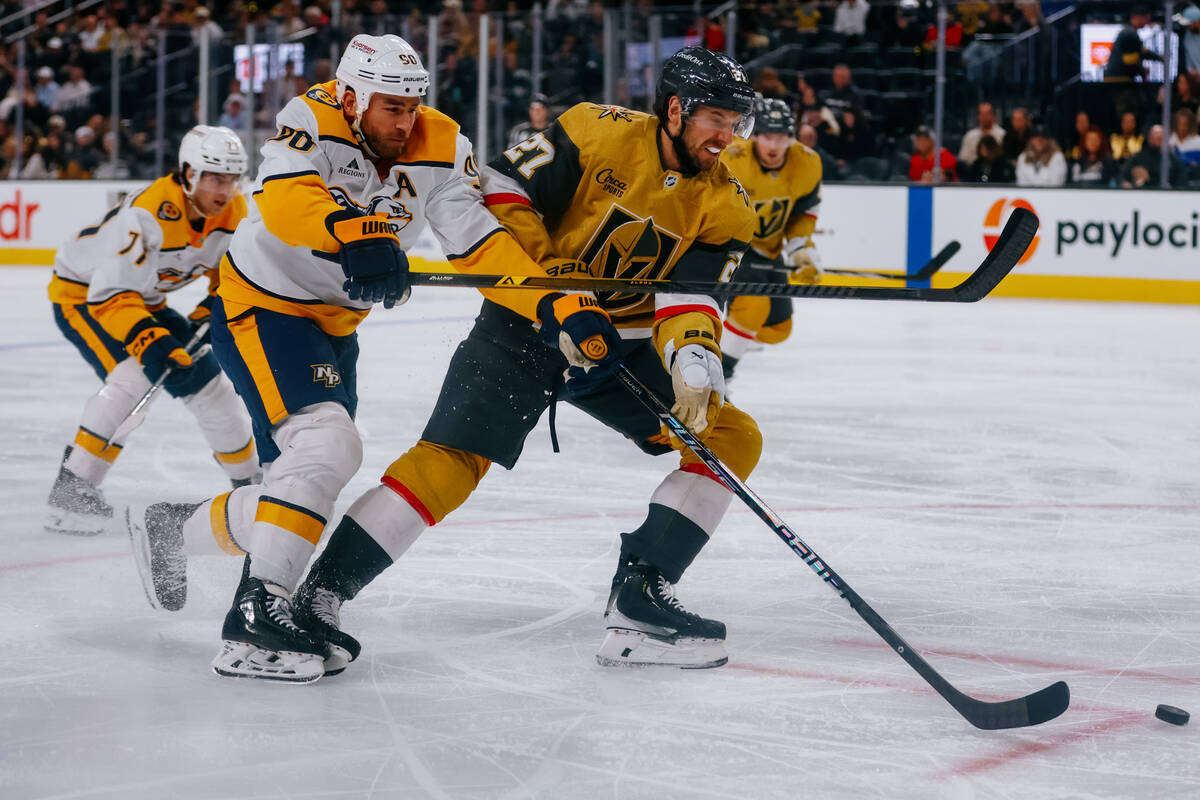Vegas Golden Knights win seventh straight game, pound Nashville ...