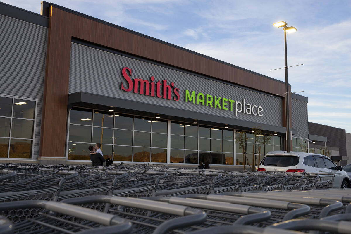 A Smith’s Marketplace grocery store at 845 East Lake Mead Parkway is seen on Friday, Jan. 28, ...