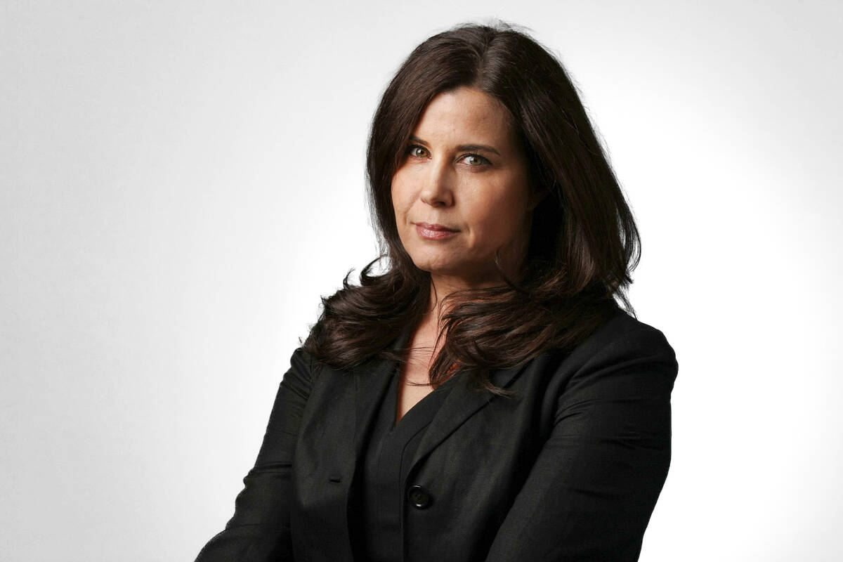 Anastasia Hendrix poses for a portrait at the Las Vegas Review-Journal in Las Vegas, Jan. 18, 2 ...