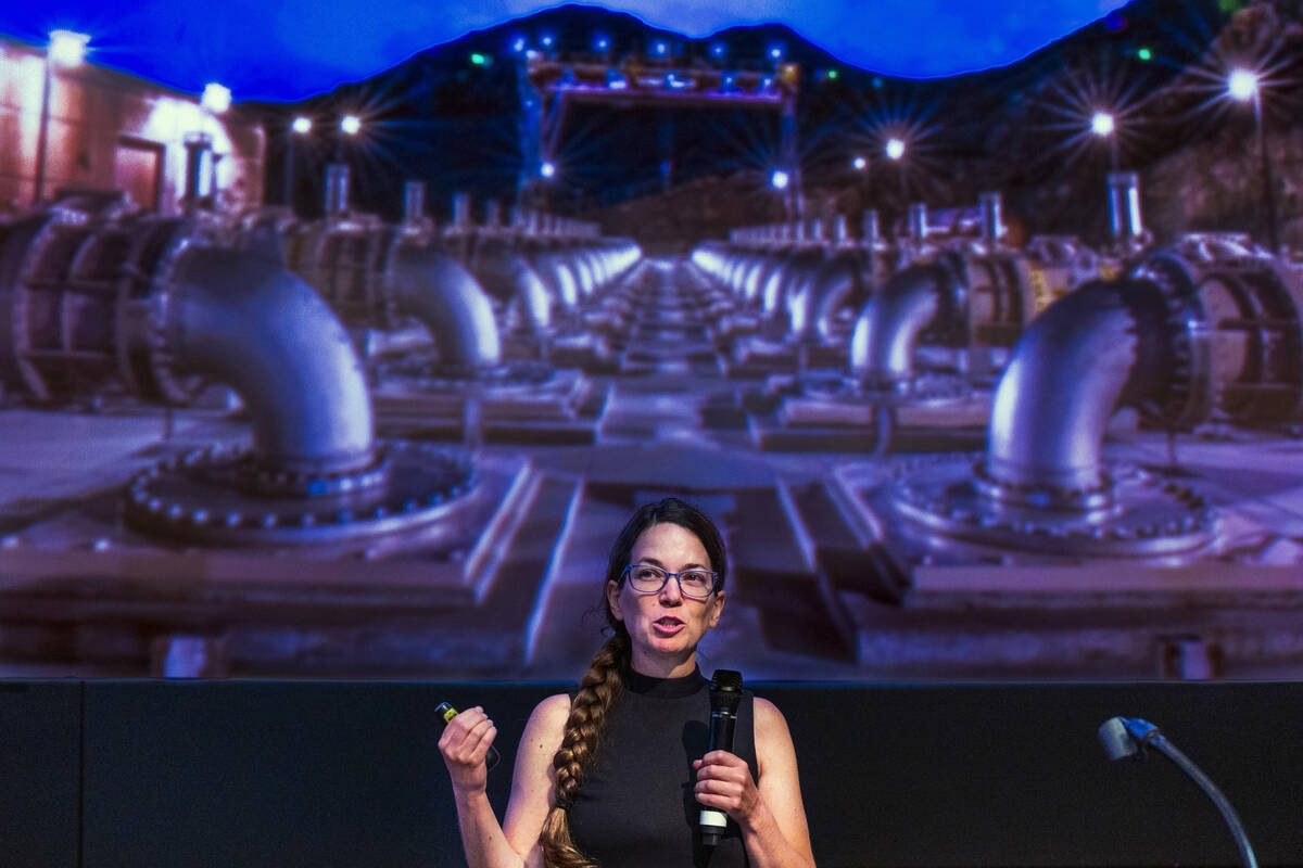 Colby Pellegrino, deputy general manager of resources for the Southern Nevada Water Authority a ...