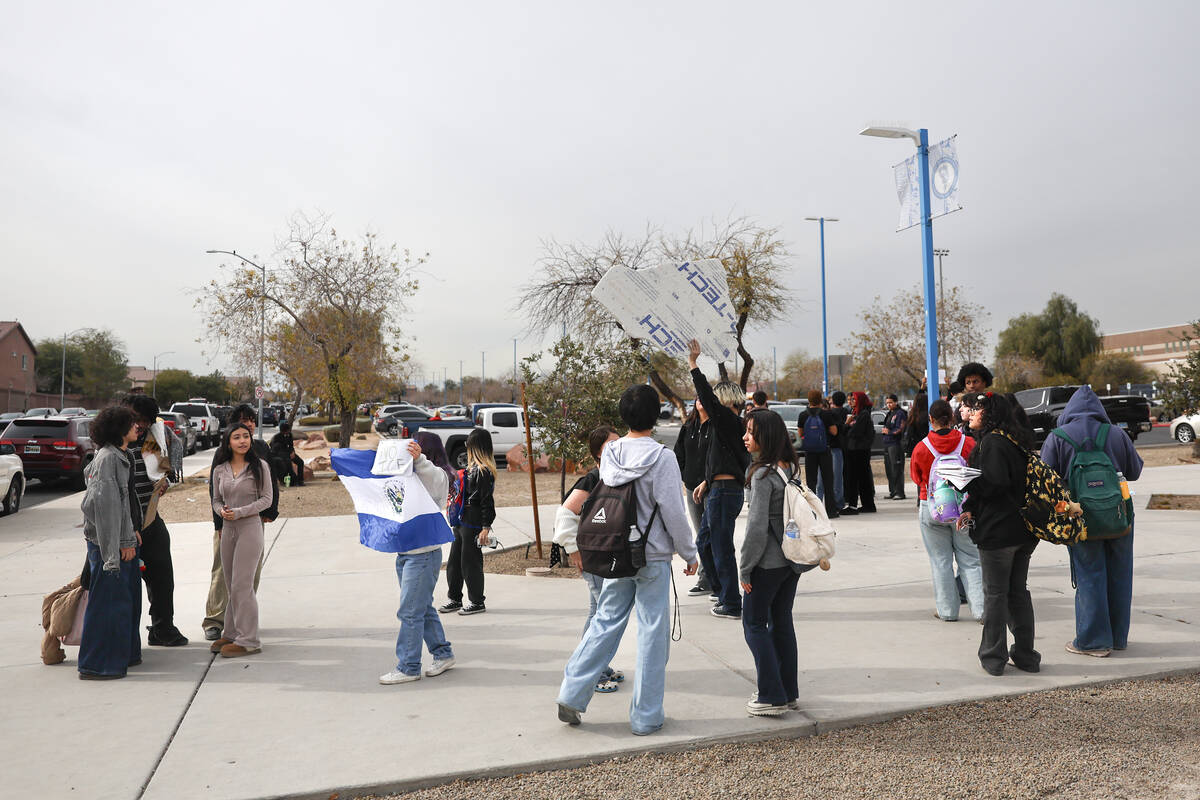 ‘We’re people too’: High schoolers across valley walk out to protest ICE