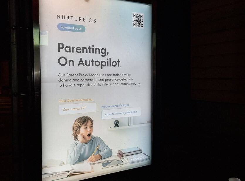 Advertisements in San Francisco for the "Stop Firing Humans" campaign from Abby Connect. (Abby ...