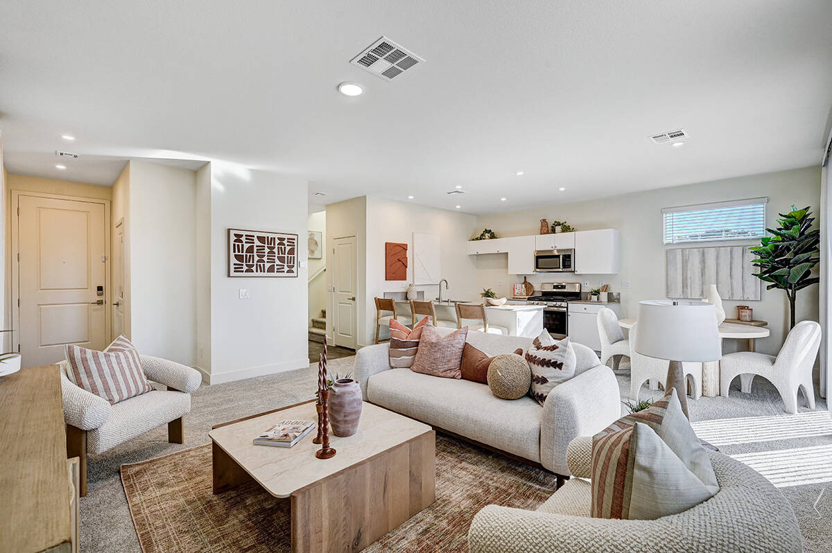 Signature Homes will debut its Paradise Trails at Eastern and Twain avenues Jan. 31. (Signature ...