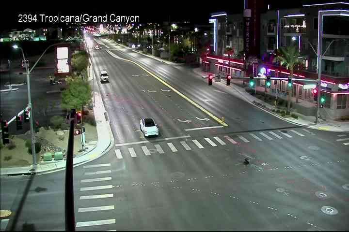 A traffic camera at Tropicana Avenue and Grand Canyon Drive after police said a stolen Salvatio ...