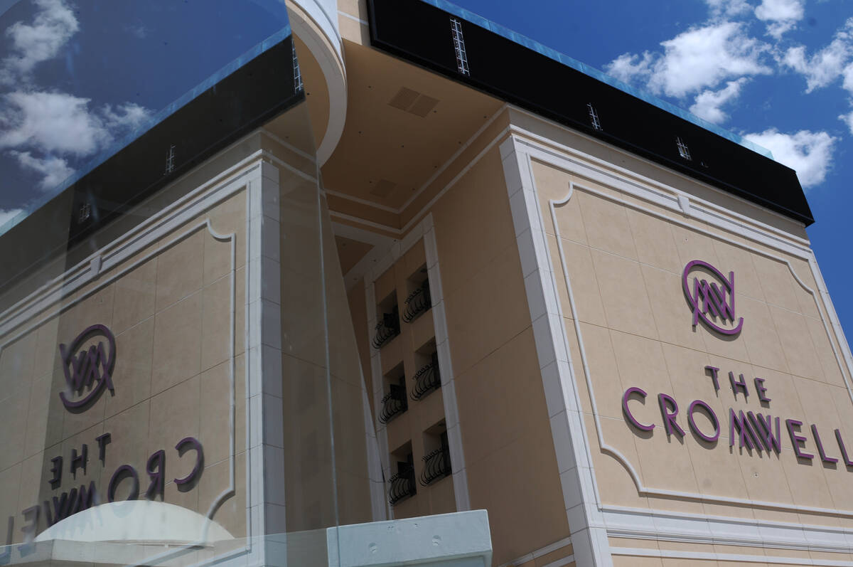 The Cromwell casino-hotel in Las Vegas is seen during the grand opening ceremony Wednesday, May ...