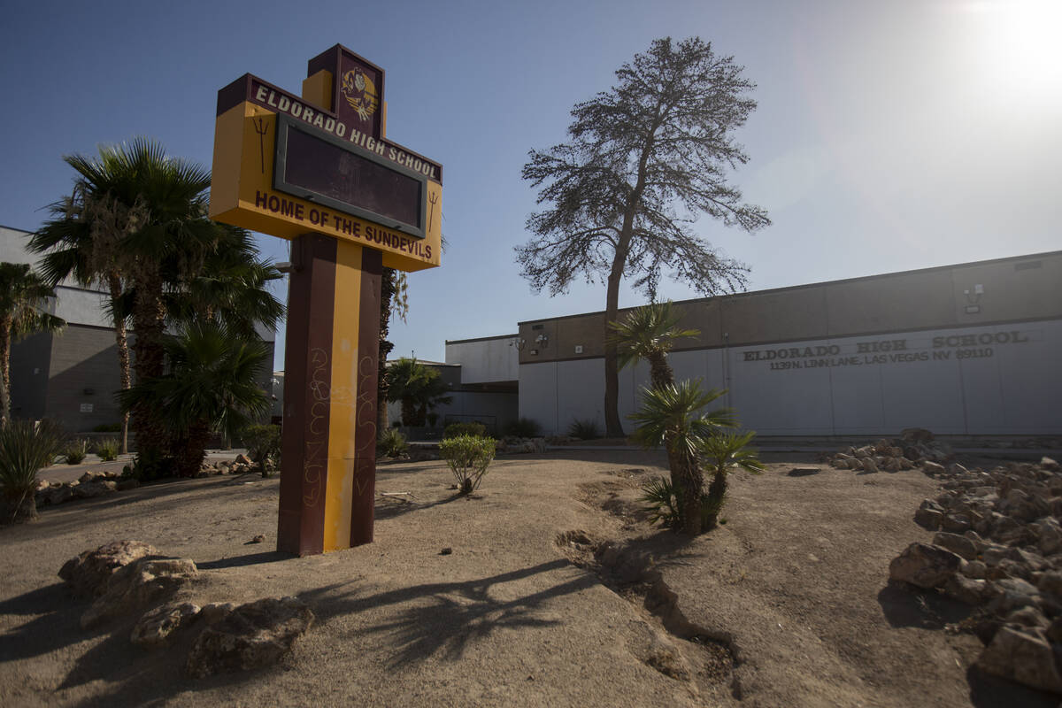 Eldorado High School on Wednesday, June 19, 2024, in Las Vegas, Nevada. (Daniel Jacobi II/Las V ...