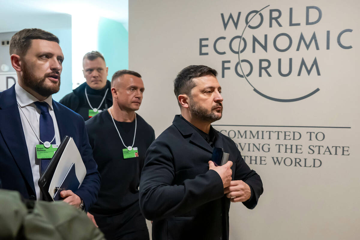 LETTER: The rich meet in Switzerland